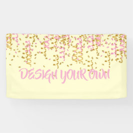 Ontwerp Je Eigen Confetti Spandoek