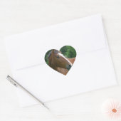 Ontwerp je eigen Custom Photo Stickers Heart Shape (Envelop)