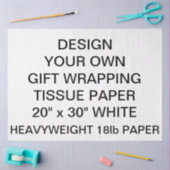 Ontwerp je eigen dikke tissuepapier (Craft)