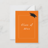 Ontwerp Je Eigen Diploma Uitnodigingen Voorbeeld (Achterkant)