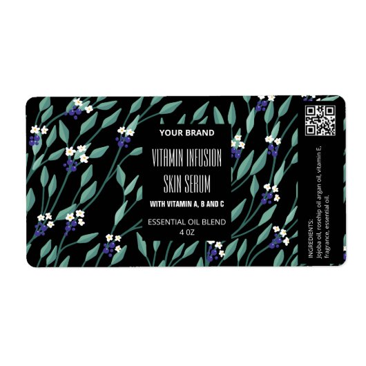 Ontwerp Je Eigen Druppelfleslabels Etiket (Voorkant)