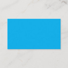 Ontwerp Je Eigen Effen Hemelblauw Visitekaartje