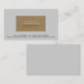 Ontwerp je eigen elegante Pro standaard Visitekaartje (Voorkant / Achterkant)