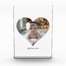 Ontwerp je eigen enkele hartvormige foto