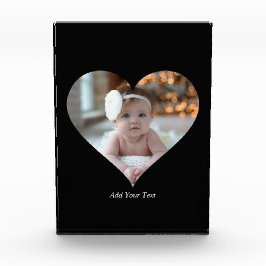 Ontwerp je eigen enkele hartvormige foto