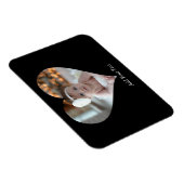 Ontwerp je eigen enkele hartvormige foto magneet (Rechterzijde)