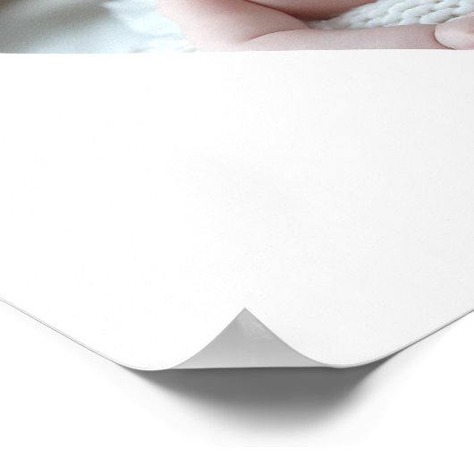 Ontwerp je eigen enkele hartvormige foto poster (Hoek)