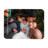 Ontwerp je eigen familiefoto magneet (Horizontaal)