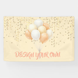 Ontwerp Je Eigen Feest Spandoek