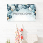 Ontwerp Je Eigen Feestballonnen Spandoek (Insitu)