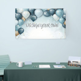 Ontwerp Je Eigen Feestballonnen Spandoek