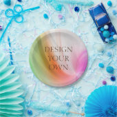 Ontwerp Je Eigen Feestbord Papieren Bordje (Feest)