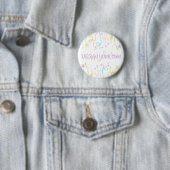 Ontwerp Je Eigen Feestconfetti Ronde Button 5,7 Cm (In situ)