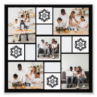 Ontwerp je eigen Floral 5 fotocollage
