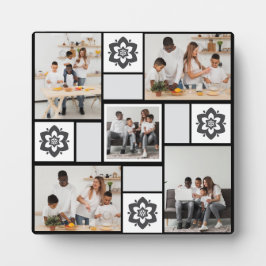 Ontwerp je eigen Floral 5 fotocollage Fotoplaat