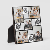 Ontwerp je eigen Floral 5 fotocollage Fotoplaat (Voorkant)