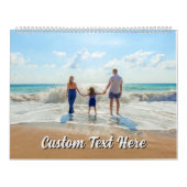 Ontwerp Je Eigen Foto Agenda Geschenk Aangepaste T Kalender (Hoes)