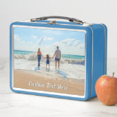 Ontwerp Je Eigen Foto Metaal Lunchbox Aangepaste T (In situ)