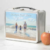 Ontwerp Je Eigen Foto Metaal Lunchbox Aangepaste T (In situ)