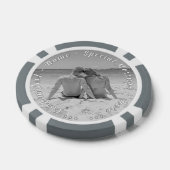 Ontwerp Je Eigen Foto Poker Chips met Aangepaste T (Enkel)