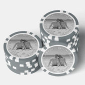 Ontwerp Je Eigen Foto Poker Chips met Aangepaste T (Opstapeling)