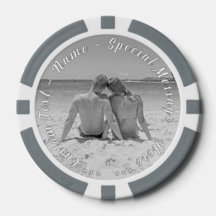 Ontwerp Je Eigen Foto Poker Chips met Aangepaste T