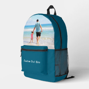 Ontwerp Je Eigen Foto Rugzak Gepersonaliseerde Tek