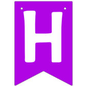 Ontwerp je eigen foto verjaardagsvlaggen voorbeeld vlaggetjes (Tweede vlag)