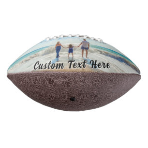 Ontwerp Je Eigen Foto Voetbal Persoonlijke Tekst American Football