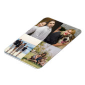 Ontwerp je eigen fotocollage van 4 families magneet (Linkerzijde)
