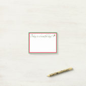 Ontwerp je eigen gepersonaliseerde bedrukte 3m post-it® notes (Op bureau)