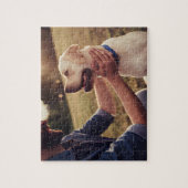 Ontwerp je eigen gepersonaliseerde foto legpuzzel (Verticaal)