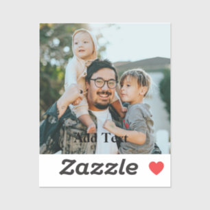 Ontwerp je eigen gepersonaliseerde foto sticker