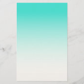 Ontwerp Je Eigen Gepersonaliseerde Monogram Ombre (Achterkant)