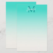 Ontwerp Je Eigen Gepersonaliseerde Monogram Ombre (Voorkant / Achterkant)