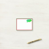 Ontwerp je eigen gepersonaliseerde op maat gedrukt post-it® notes (Op bureau)