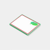 Ontwerp je eigen gepersonaliseerde op maat gedrukt post-it® notes (Schuin)