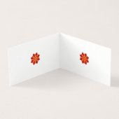 Ontwerp je eigen gevouwen Kaart | Aangepaste Sjabl (Binnen)