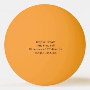 Ontwerp Je Eigen Glow In The Dark Gele Eén Ster Pingpongbal