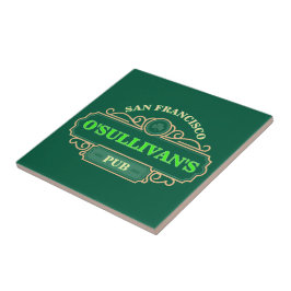 Ontwerp je eigen groene Ierse pub San Francisco bi Tegeltje