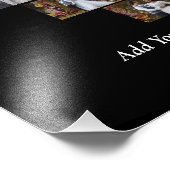 Ontwerp Je Eigen Hartvormige Fotocollage Foto Afdruk (Hoek)