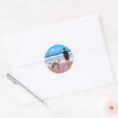Ontwerp je eigen huisdier foto stickers gepersonal (Envelop)