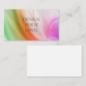 Ontwerp je eigen informatiekaartje (Voorkant / Achterkant)