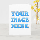 Ontwerp je eigen Kaart (Gele Bloem)