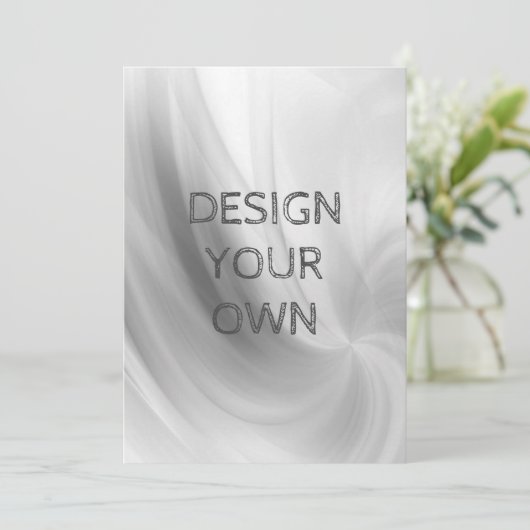 Ontwerp Je Eigen Kaart (Staand voorkant)