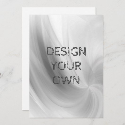 Ontwerp Je Eigen Kaart (Voorkant / Achterkant)