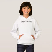Ontwerp Je Eigen Kinderen Pullover Hoodie (Voorkant volledig)