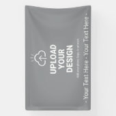 Ontwerp Je Eigen Kunstwerk met Tekst Spandoek (Verticaal)
