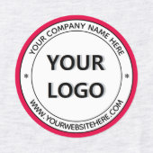 Ontwerp je eigen labels met Logo en tekst van het  (Design 1)