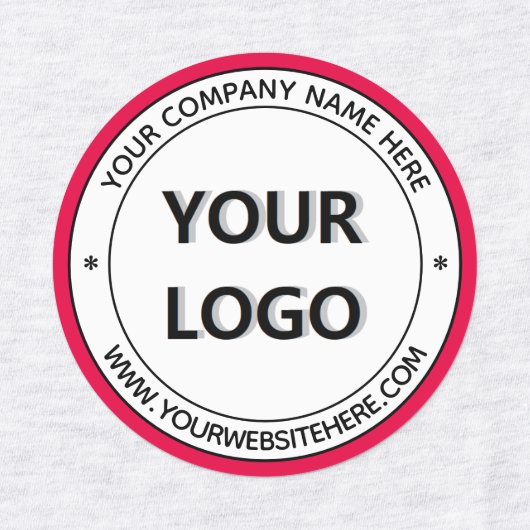 Ontwerp je eigen labels met Logo en tekst van het (Design 1)